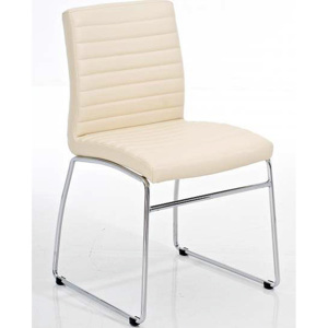 BHM Germany Konferenční / jídelní židle Linda (SET 2 ks) Barva: Bílá