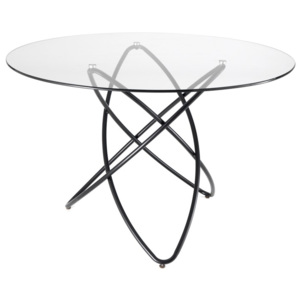Tomasucci Stůl HULA HOOP Ø.120x75cm,černý