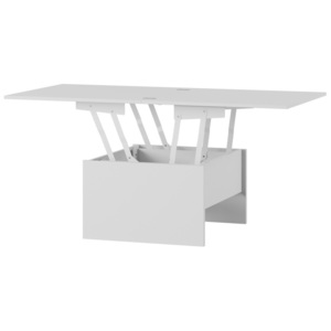 Bílý konferenční rozkládací stolek Szynaka Meble Space