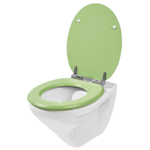 MIOMARE® WC prkénko (limetkově zelená)
