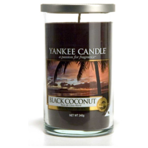 YANKEE CANDLE Vonná svíčka Black Coconut M, Vemzu