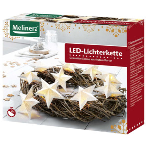 MELINERA® LED papírový světelný řetěz