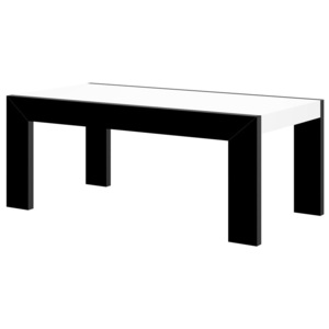 Hubertus Konferenční stolek TIVOLI Barva: černá/bílá