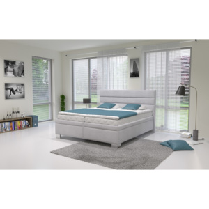 Luxusní manželská postel Boxspring 180 x 200 - výběr potahů a matrací