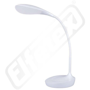 Svítidlo LED DEL-1321W USB lampa stol. Bílá