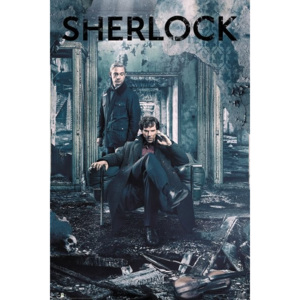 Plakát, Obraz - Sherlock - Destruction, (61 x 91,5 cm)