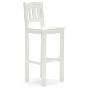 SOB | Masivní barová židle Jodpur, Barva Bílá