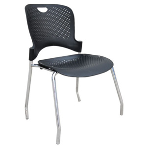 Židle VLASTA plast-kov chromovaný Nábytek | Jídelní prostory | Jídelní židle