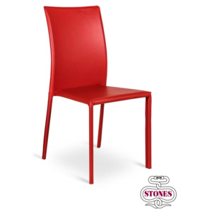 Stones Židle SISSY 42x40,5x89cm,červená