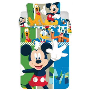Jerry fabrics Disney povlečení do postýlky Mickey baby 100x135 + 40x60 cm