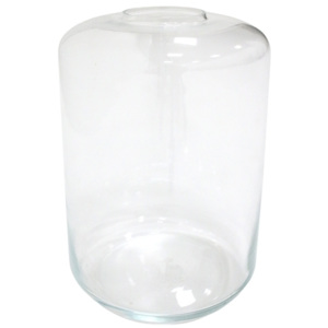 Váza z průhledného nerozbitného skla HK Living AGL4424