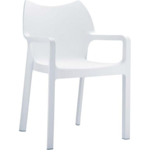 BHM Germany Jídelní židle s područkami Demy (SET 2 ks) Barva: šedá