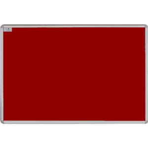 Nástěnka textilní EkoTAB červená 60 x 90 cm