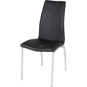 Design Scandinavia Jídelní židle Salome (SET 4 ks) Barva: černá