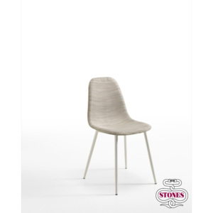 Stones Židle MARTINA 38x43x86,5cm,bílá