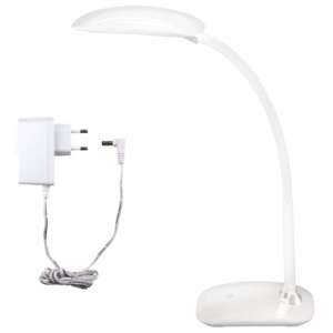 LED stolní lampa MA66-D bílá s USB