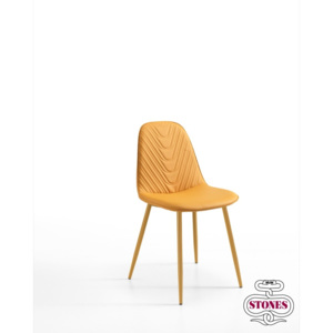 Stones Židle LUNA 38x43x86,5cm,oranžová