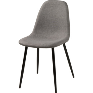 Design Scandinavia Jídelní židle Wanda (SET 4 ks), světle šedá Barva: světle šedá