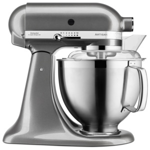 Kuchyňský robot Artisan KSM 185, 300 W KitchenAid (Barva-stříbřitě šedá)