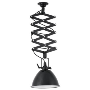 FARO Mou - černá retro stahovací lampa A02-0033 - nastavitelná výška až do 110 cm