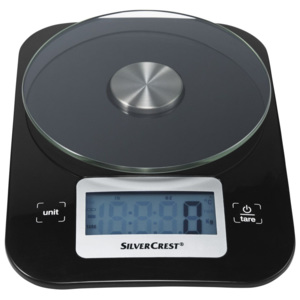 SILVERCREST® Digitální kuchyňská váha SKWD A1 (černá)