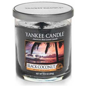 YANKEE CANDLE Vonná svíčka Black Coconut S, Vemzu