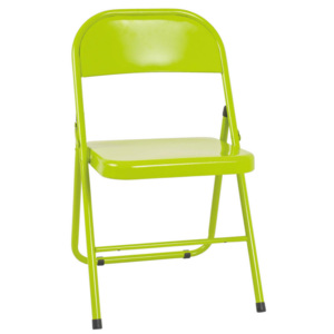 Skládací Židle, Kov, Zelená