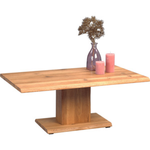Artenat Konferenční stolek z masivu Kent, 105 cm, divoký dub Barva: dub