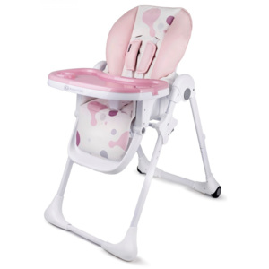 3kraft Dětská jídelní židlička YUMMY růžová