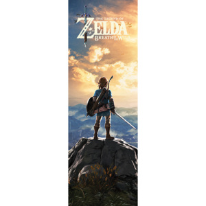 Plakát, Obraz - The Legend Of Zelda: Breath Of The Wild - Sunset, (53 x 158 cm)