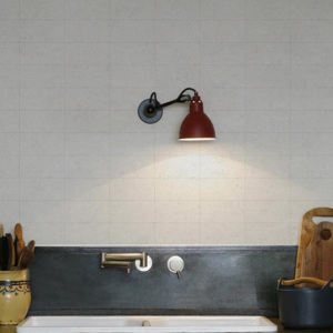 Kuchyňská tapeta zástěna KitchenWalls - Grey Tile 14121 (300 x 60 cm)