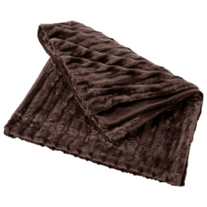 MERADISO® Luxusní deka, 150 x 200 cm (hnědá)