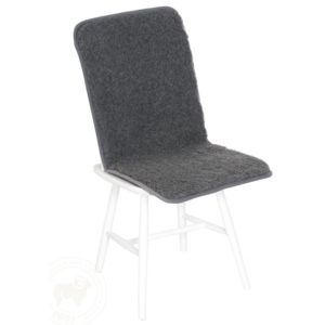 Alwero 2x vlněný podsedák na židli 95 x 43cm šedý