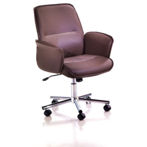 Tomasucci Kancelářská židle CONY BROWN 91/97x62x62cm,hnědá
