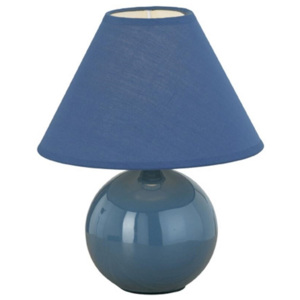 Eglo Eglo 23872 - Stolní lampa TINA 1xE14/40W/230V modrá EG23872