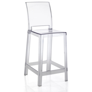 Tomasucci Barová židle MIA 99x41x48cm,transparentní