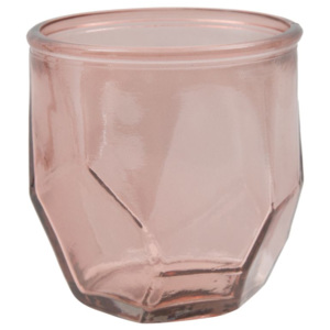 MauFe Váza z recyklovaného skla STONE ROSE 9x9 ze Španělska