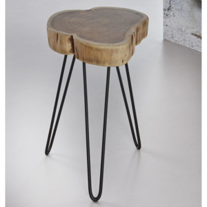 Odkládací stolek z 6 cm širokého akáciového dřeva