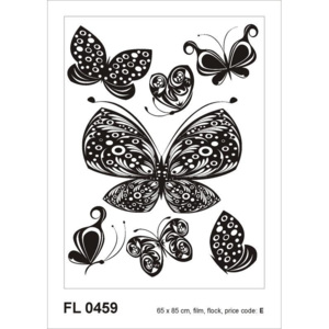 Samolepky AG Design F 0459 Motýli černí