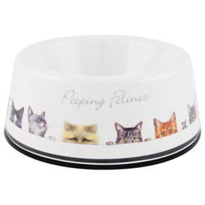 Miska pro kočky Ashdene Peeping Felines, ⌀ 13 cm