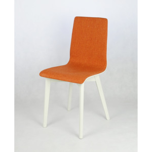 Jídelní dřevěná židle Luka SOFT Orange, dřevěný nábytek