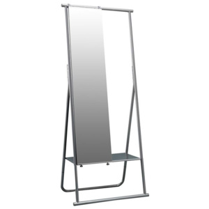 Twist Design Zrcadlo BAHARIA 64x41cm,stříbrné