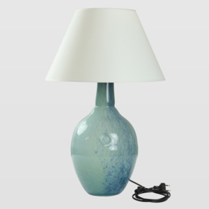 ElG Stolní lampa RAFAELLO modro-zelená