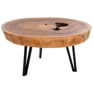 Kávový stolek Natural wood 93x77x35 cm