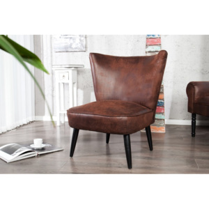 Židlo-křeslo RETRO SIXTIES BROWN Nábytek | Obývací pokoj | Křesla