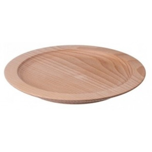 Stylový dřevěný talíř CZ172