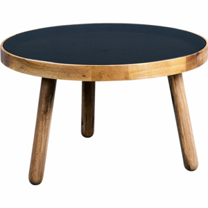 Artenat Konferenční stolek kulatý Rico, 69 cm Barva: dub / šedá