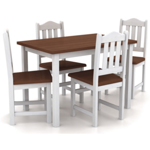 5SET jídelní stůl + 4 židle KAROLINA Nábytek | Jídelní prostory | Jídelní stoly | Všechny jídelní stoly