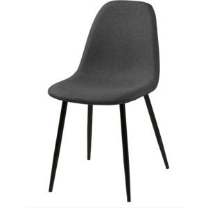Design Scandinavia Jídelní židle Wanda (SET 4 ks), šedá Barva: šedá