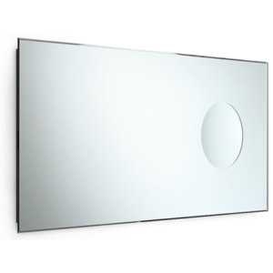 Lineabeta Speci Zrcadlo 44x90 cm s fazetou a integrovaným kosmetickým zrc. 5666